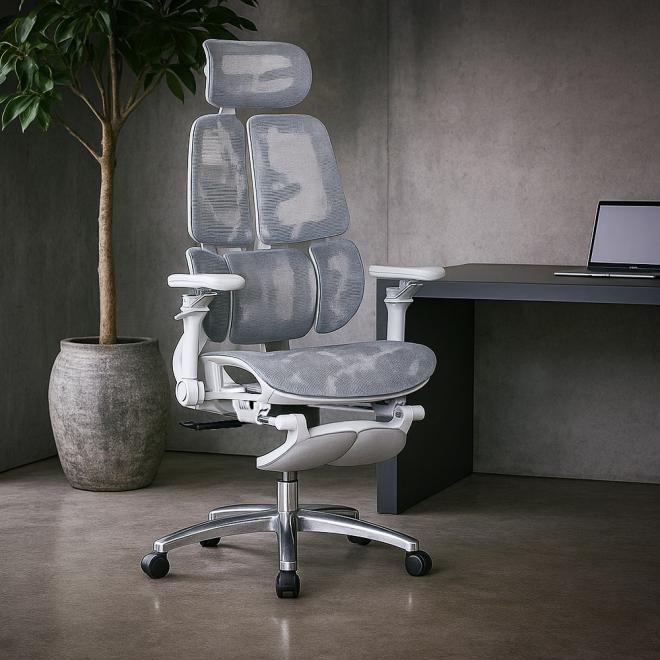 Крісло Mealux S3 Air Plus Grey Фото 6