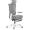 Armchair Mealux S6 Air Fabric Grey / White Photo 3