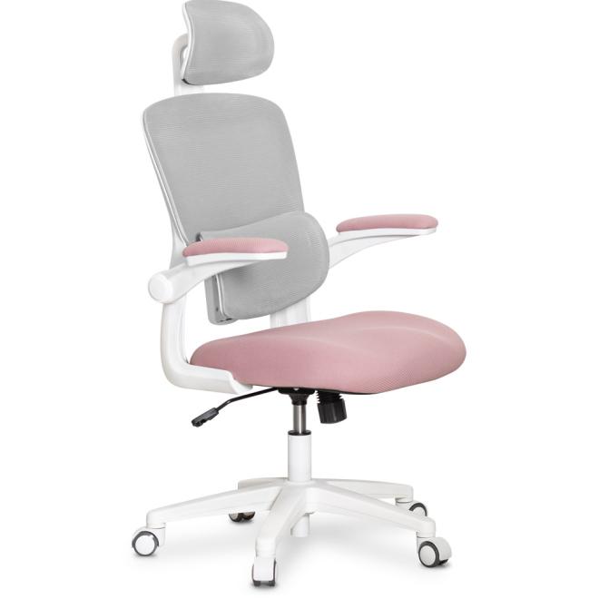 Крісло Mealux T1 Air Fabric Pink Фото 1