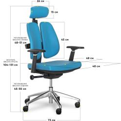 Крісло Mealux Tempo Duo Blue