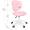 Armchair Evo-Kids Study Air Pink Photo 5