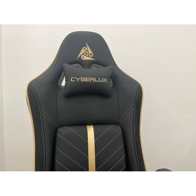 Крісло Уцінка - Cyberlux GM-6322 Fabric Black Фото 2