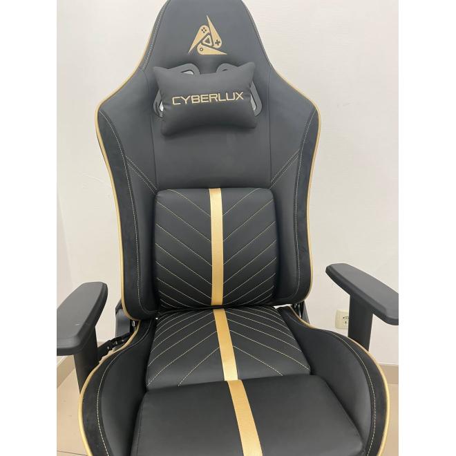 Крісло Уцінка - Cyberlux GM-6322 Fabric Black Фото 3