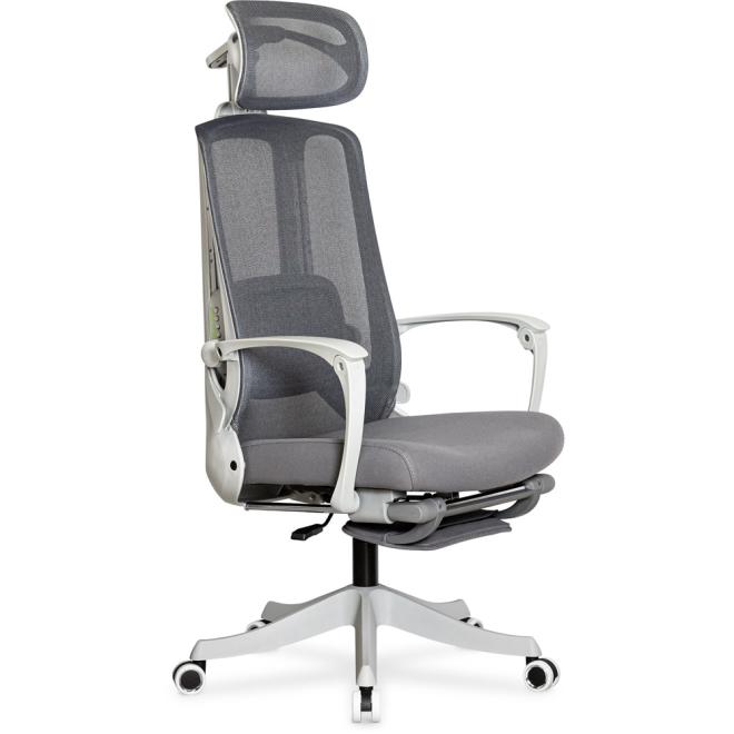 Крісло з масажем Mealux M4 Air Massage Grey Фото 1