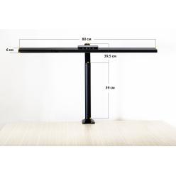 Лампа светодиодная Mealux DL-1020 Black с пультом