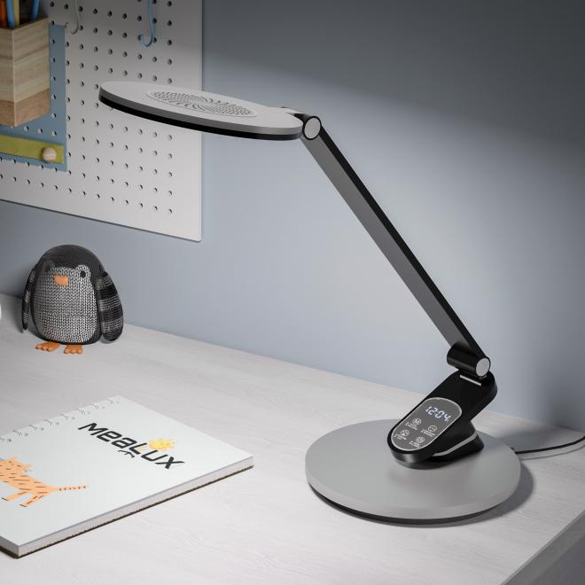 Лампа світлодіодна Mealux DL- 410 Grey Фото 3