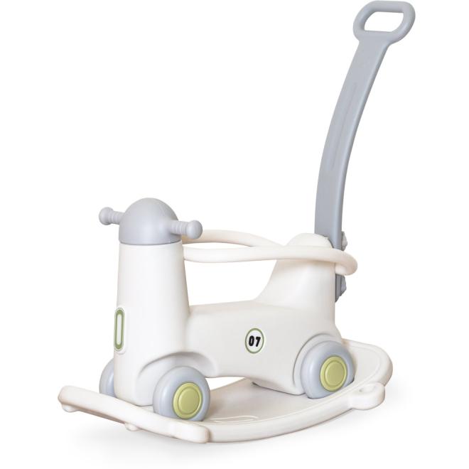 Машинка-гойдалка 2в1 Mealux KD-D013 White Фото 1
