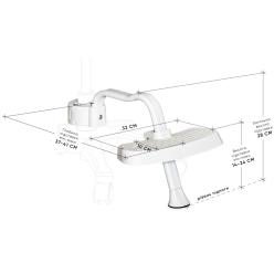 Підставка для крісла Mealux BD-P4 White