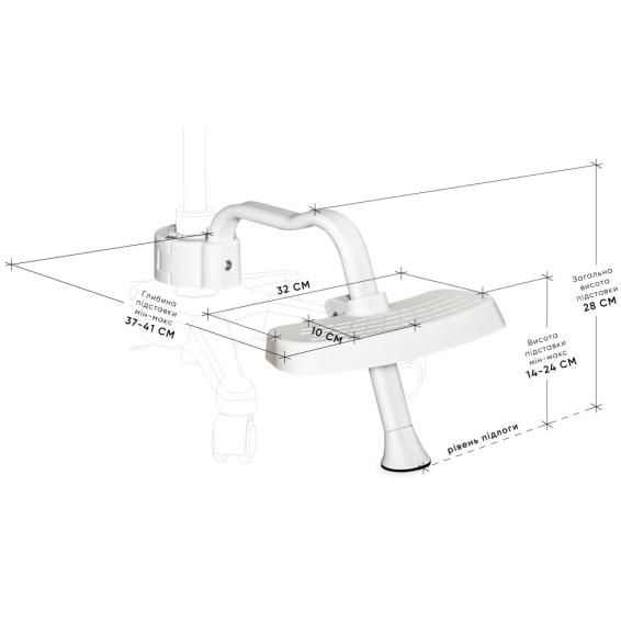 Mealux BD-P4 White-size