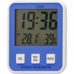 Accessory Clock (hygrometer, thermometer) Blue