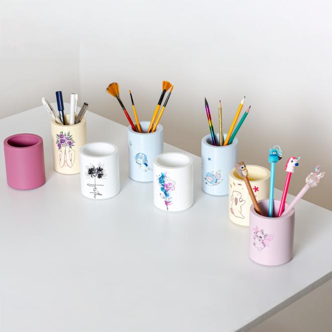 Стакан-органайзер Cute Light Pink A-01 Фото 4