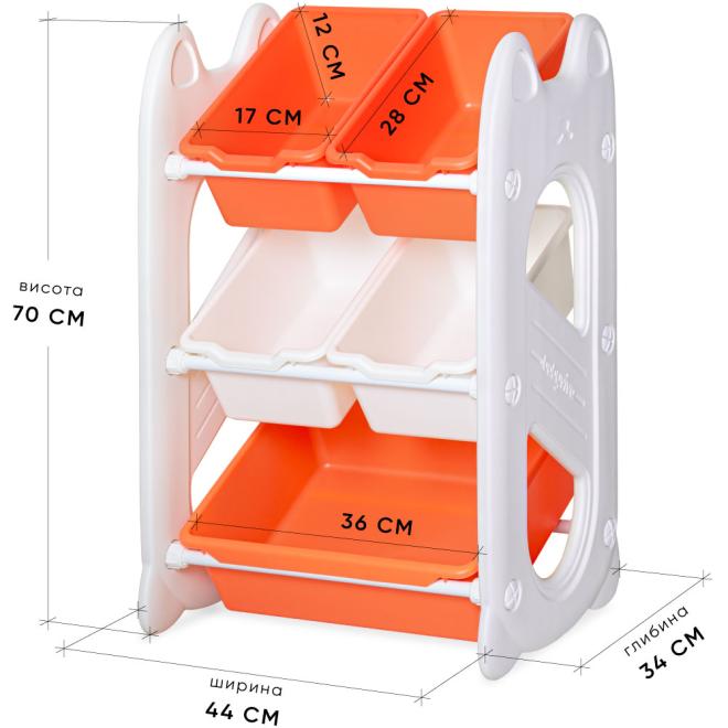 Rack Mealux Coral Mini Orange Photo 2