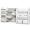 Стеллаж Mealux Line White Фото 4