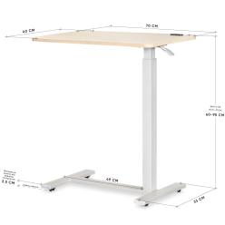 Стол Hommex Mobidesk USB Maple