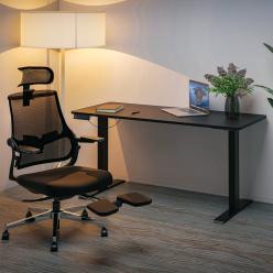 Стіл з електро регулюванням висоти Mealux PowerDesk Duo Black