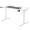 Table with electric height adjustment Mealux PowerDesk Duo White Photo 4