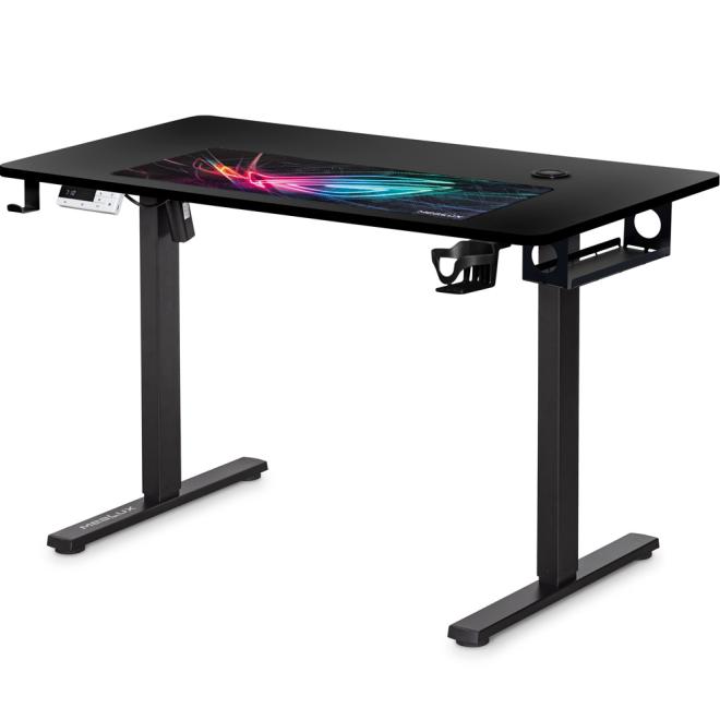 Стіл з електро регулюванням висоти Mealux PowerDesk Energy Black Фото 1