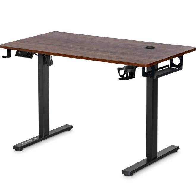 Стіл з електро регулюванням висоти Mealux PowerDesk Energy Walnut Фото 1