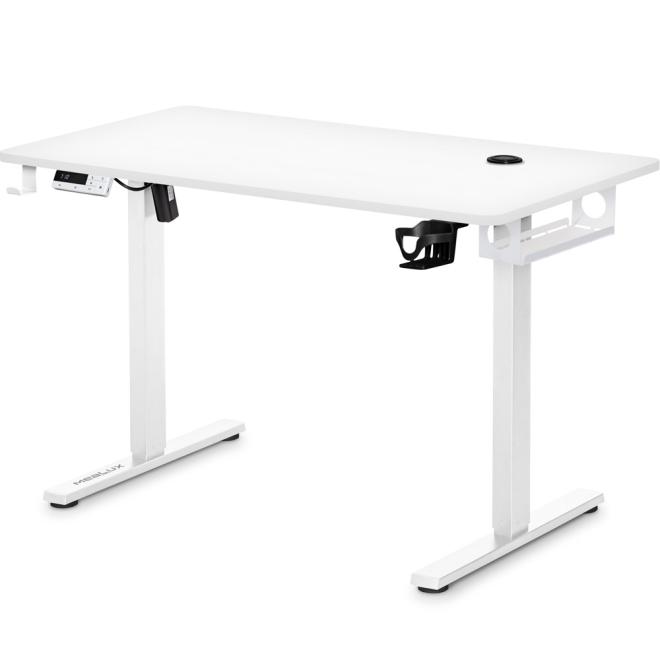 Стіл з електро регулюванням висоти Mealux PowerDesk Energy White Фото 1