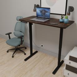 Стіл з електро регулюванням висоти Mealux PowerDesk Lite Antique