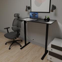 Стіл з електро регулюванням висоти Mealux PowerDesk Lite Black