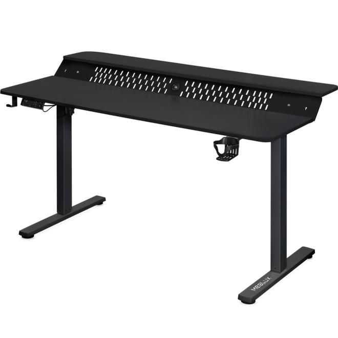 Стол с электрорегулировкой высоты Mealux PowerDesk Extra XL Black Фото 1