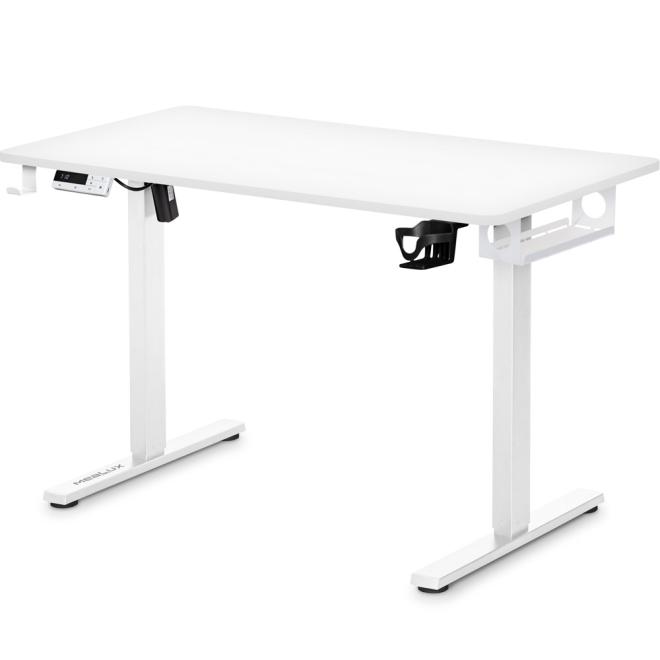 Стол с электрорегулировкой высоты Mealux PowerDesk Lite XL White Фото 1