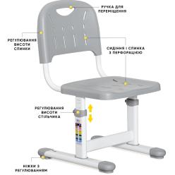Стілець Evo-kids EVO-301 Grey