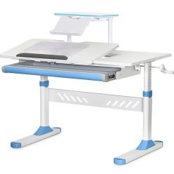 Дитячий стіл Evo-кids TH-310 з полицею Blue