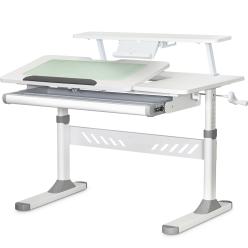 Дитячий стіл Evo-кids TH-310 с полкой Grey