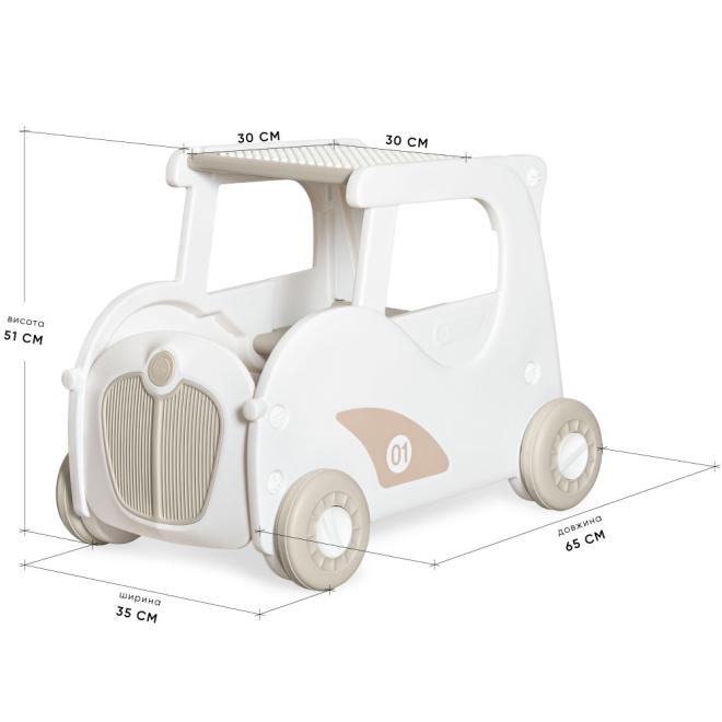 Візок для іграшок Mealux Luigi Coffee Фото 2