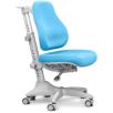 Child's chair Mealux Match gray base Blue