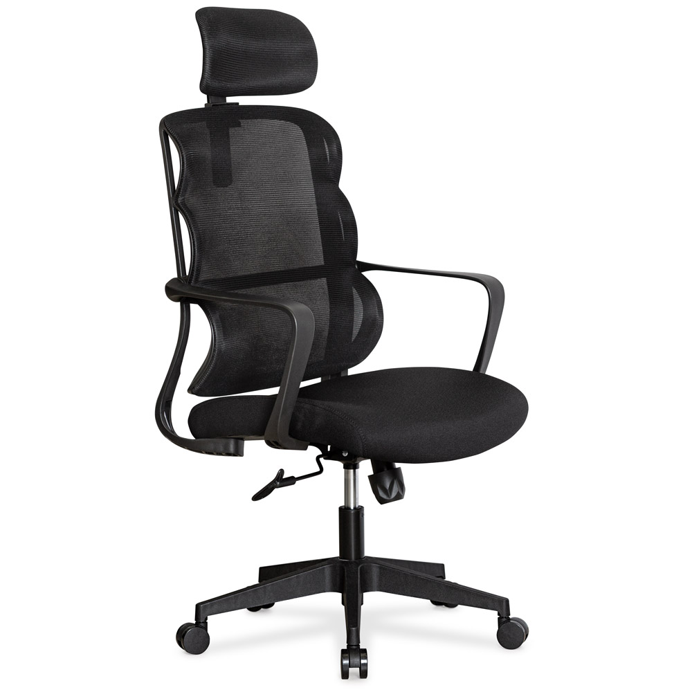 ᐈ Кресло Mealux Easy Black (HF-L15 F/B) купить в MEALUX.ua | Цена