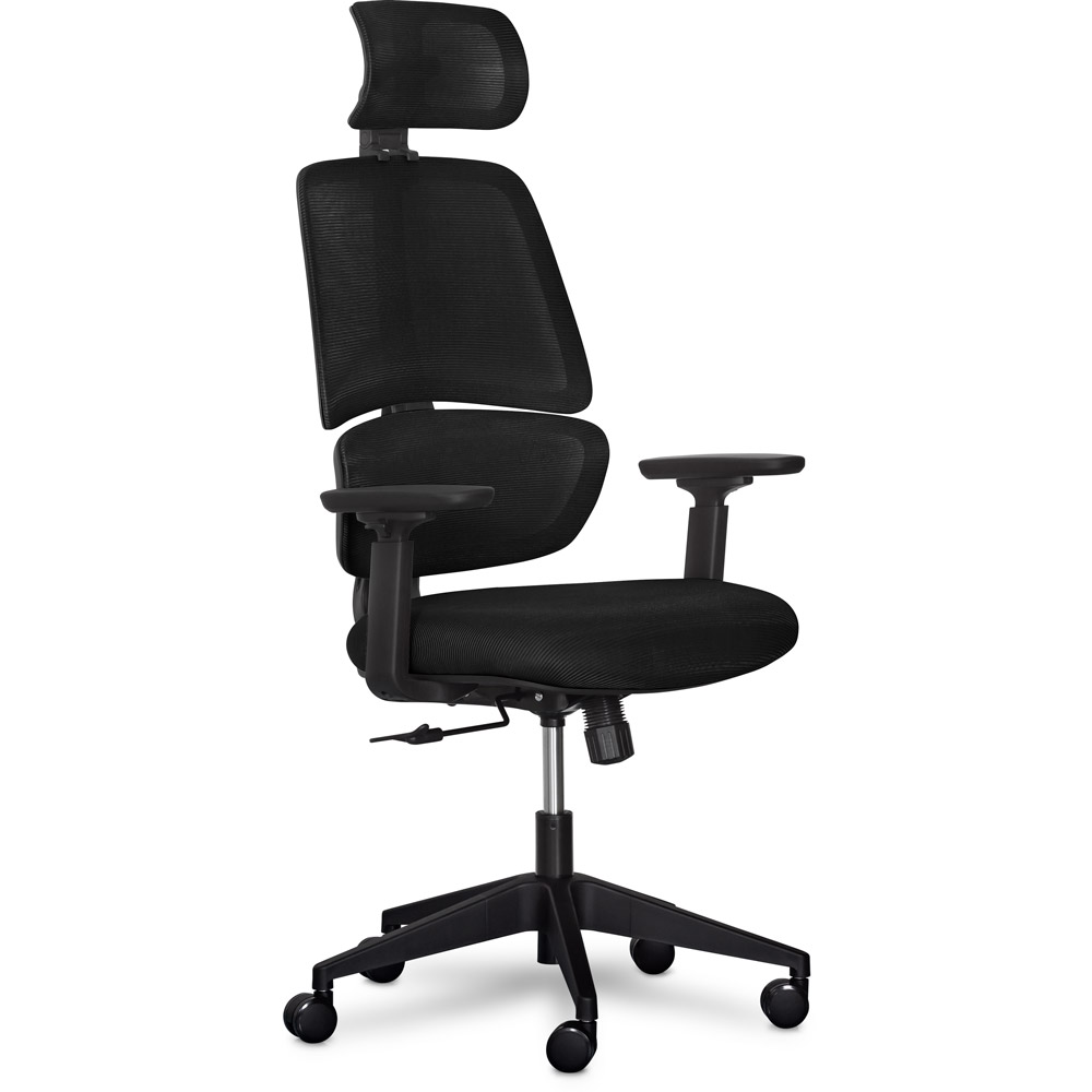 ᐈ Кресло Mealux Leo Air Black (Y-543 KB) купить в MEALUX.ua