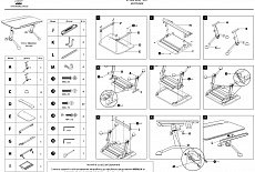 Инструкция по сборке парты Mealux BD-107