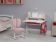 Комплект мебели Evo-Kids (стол+стул+полка+лампа) BD-24 Pink (арт. BD-24 PN)