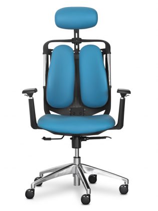 Кресло Mealux Testa Duo Blue (арт. Y-552 KBL Duo)