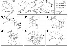 Инструкция по сборке стола Mealux BD-104